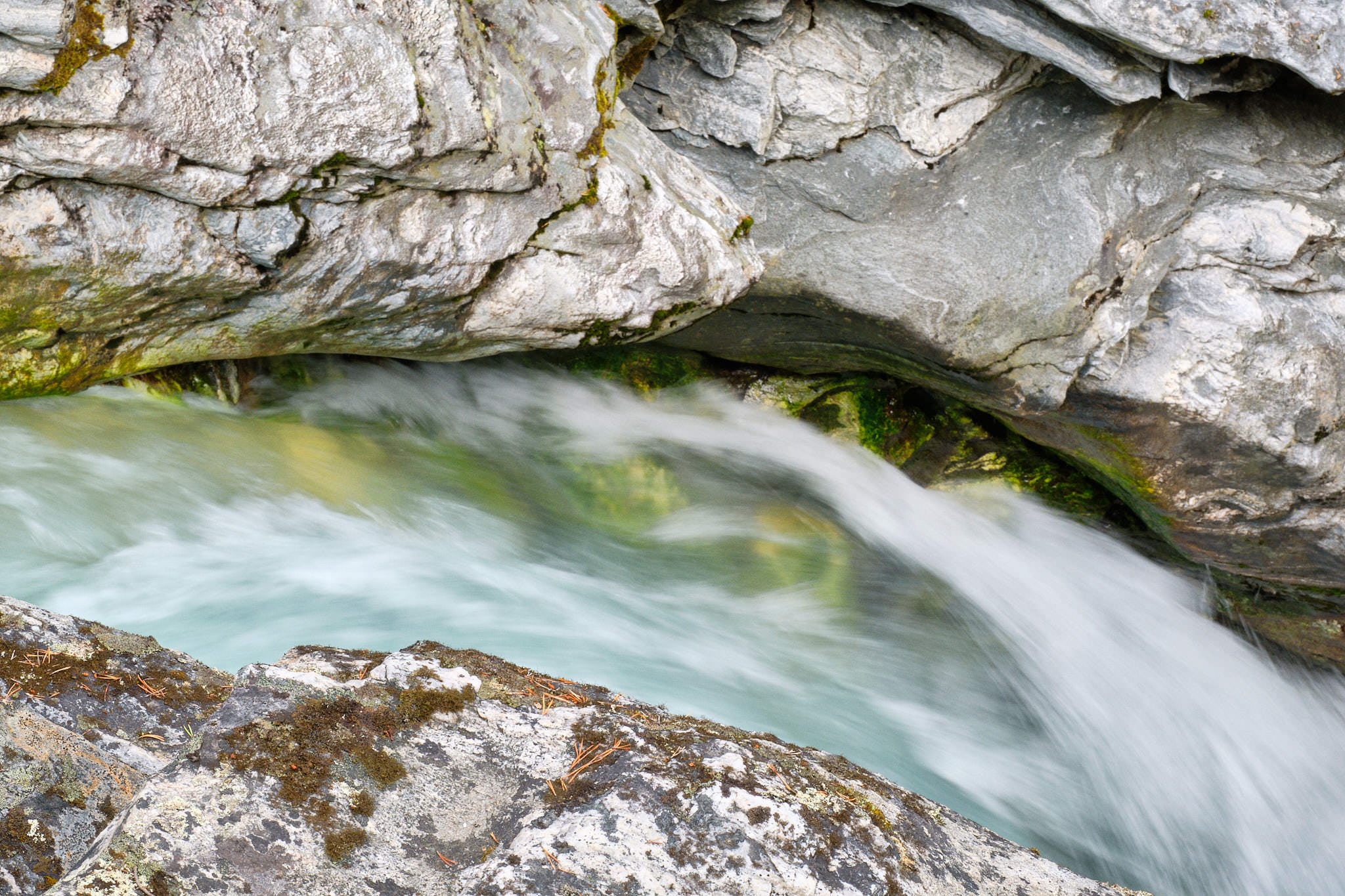Flussdetail des Tundra bei Brumillom - Norwegen - Norway