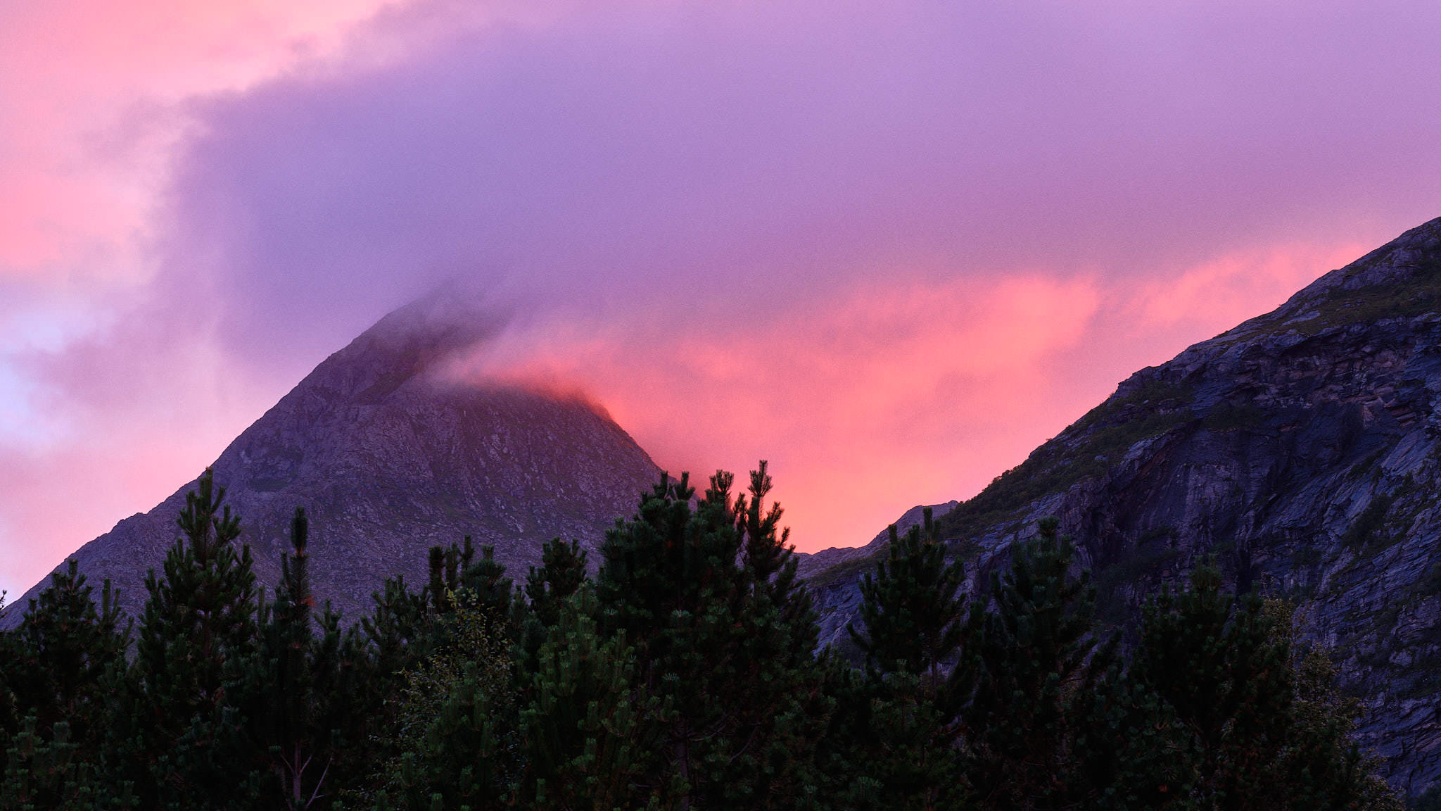 Dønna Sonnenuntergang - Norwegen - Norway